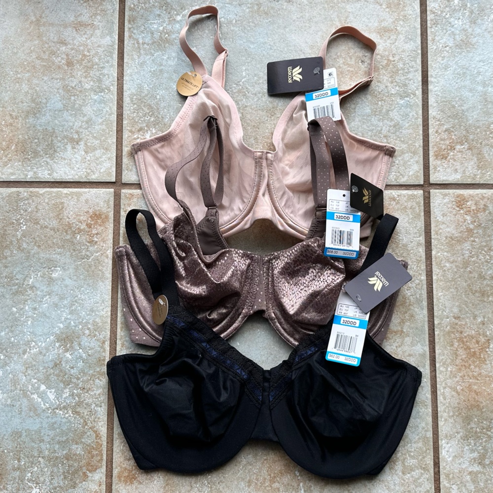Wacoal 4 bra bundle - NWT 32DDD